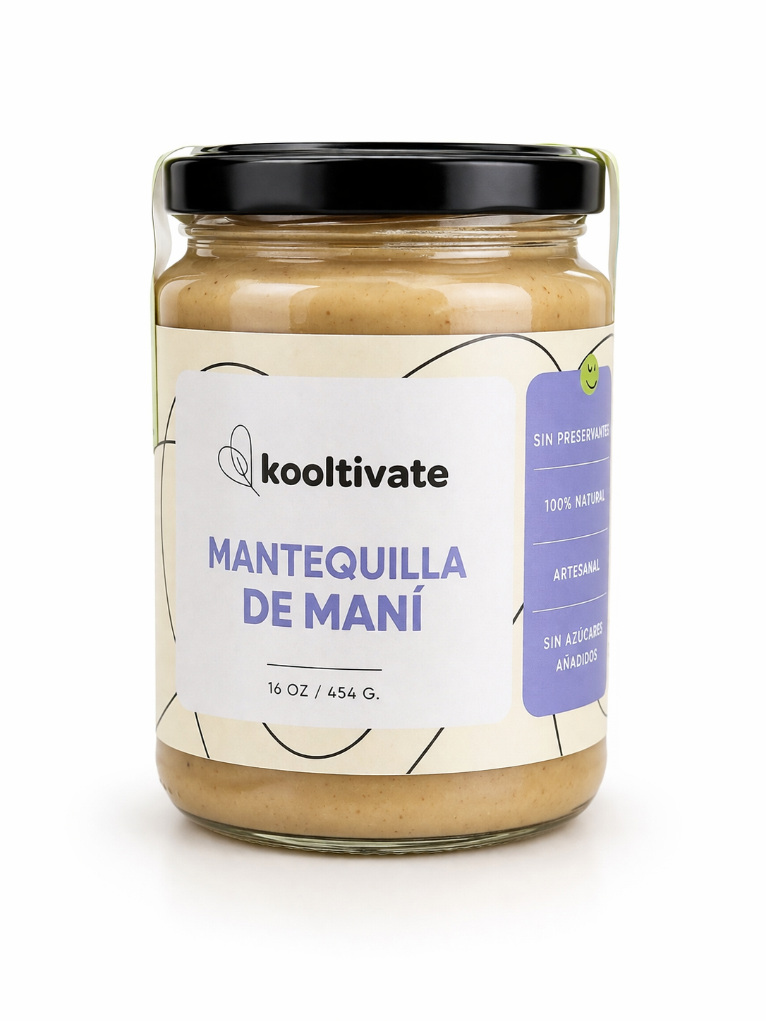Mantequilla de maní - 16oz